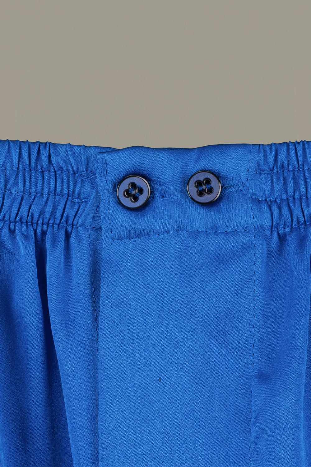 Shine Blue Klasik İpek Boxer